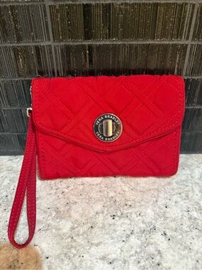 Vera Bradley Quilted Wristlet Wallet - Tango Red